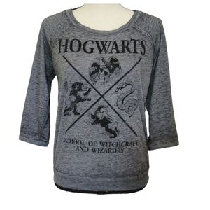 Women's Hogwarts 3/4 Sleeve Shirt